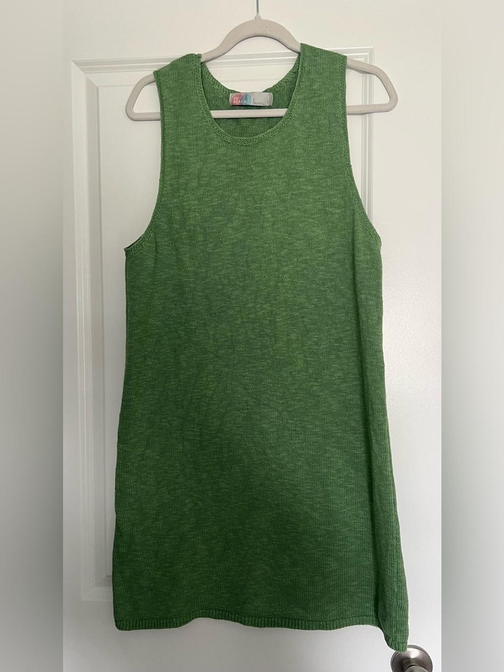 Free People Beach Knit Tank Dress, size L